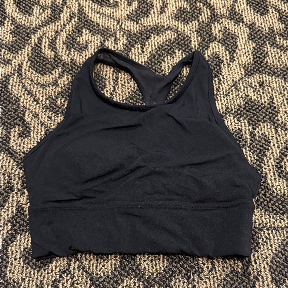 Black Women's Sports Bra